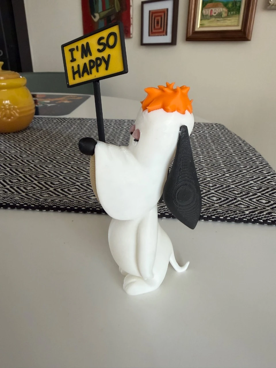 Droopy de hond figuur 3d-print – photo 5